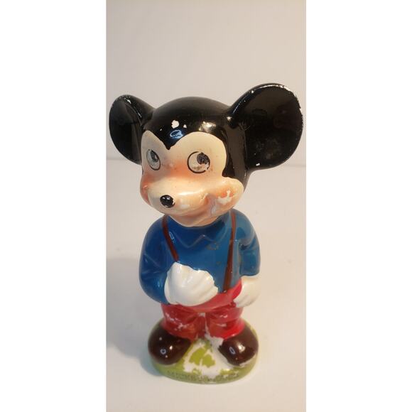 Disney Dan Brechner Exclusive Mickey Mouse Ceramic Figurine WD-25 Japan 1960s - Picture 7 of 14